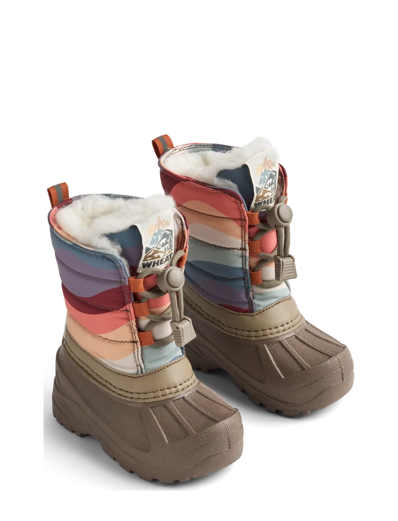 Wheat - Winterboot Aleex - efterårssko - rainbow waves - 1