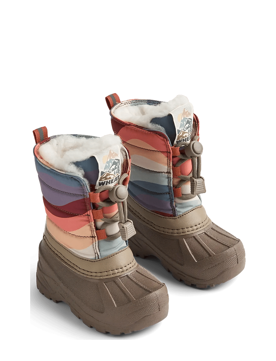 Wheat - Winterboot Aleex - ziemas zābaki - rainbow waves - 1