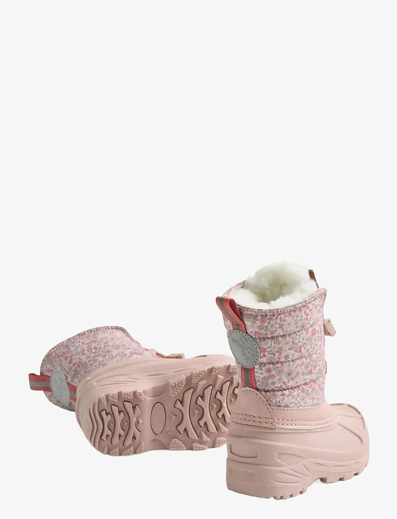 Wheat - Winterboot Aleex - fall shoes - rose powder flowers - 2