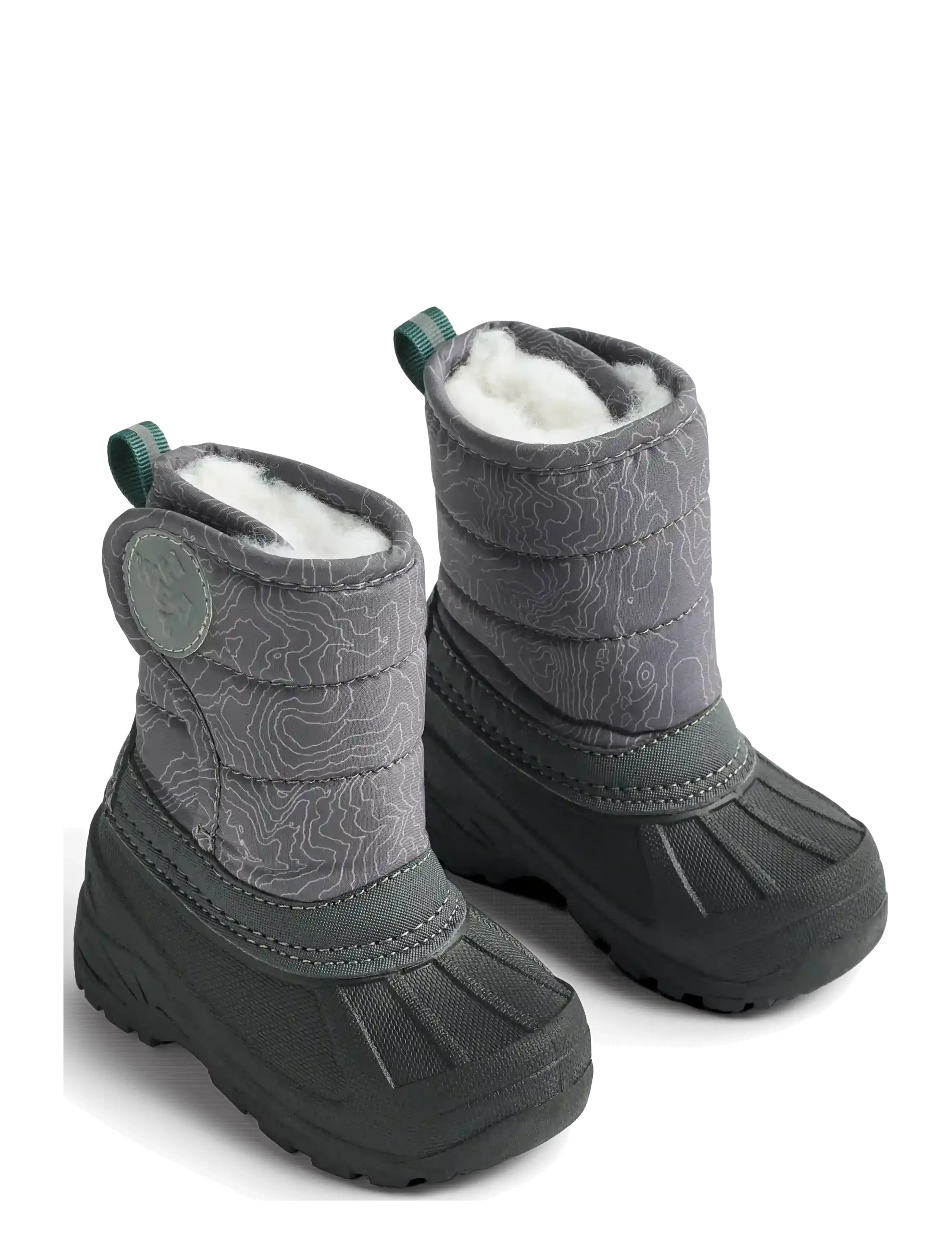 Wheat Winterboot Winty - Jalanõud - DARK REFLECTIVE MAP / grey