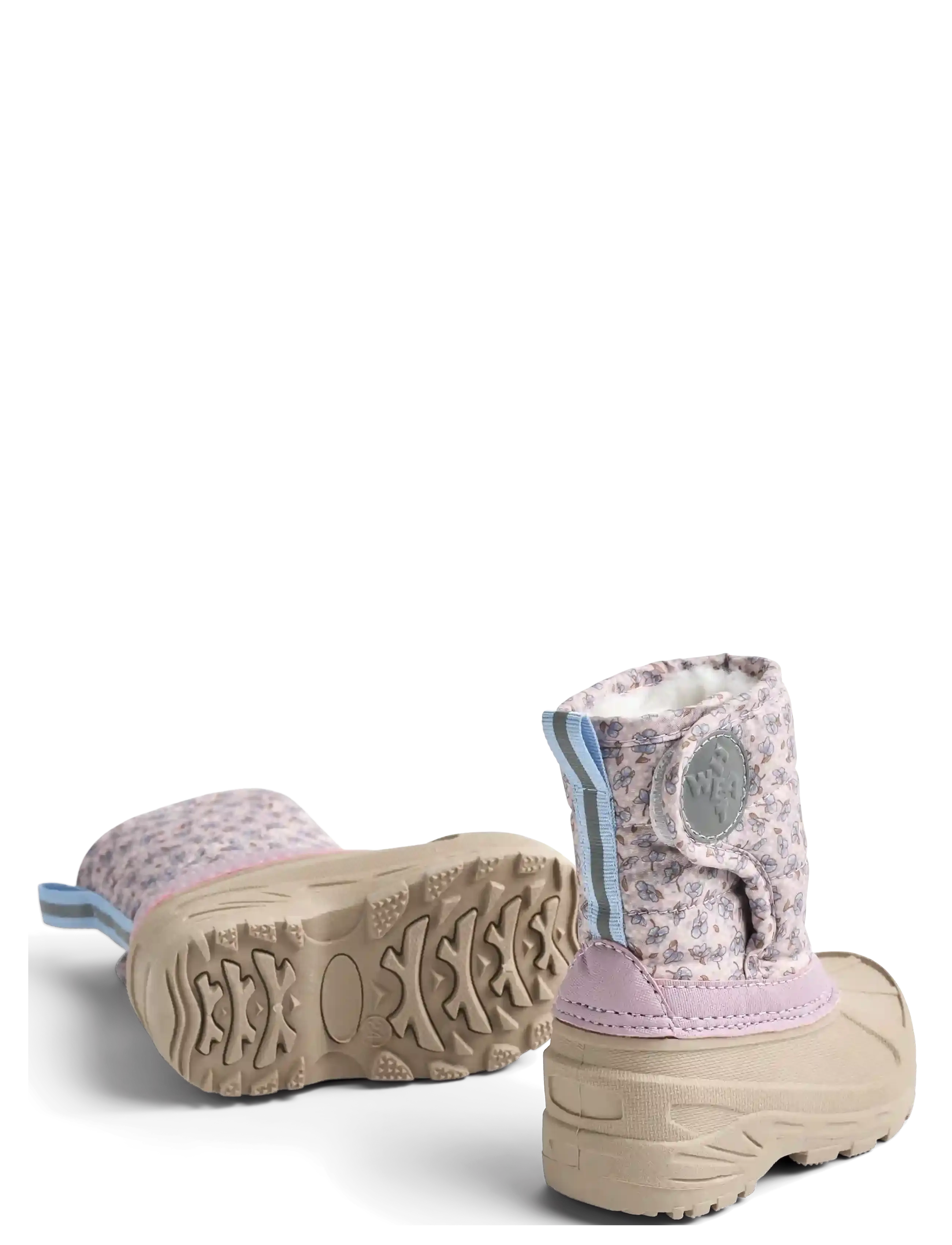 Wheat - Winterboot Winty - winterstiefel - lilac blue flowers - 1
