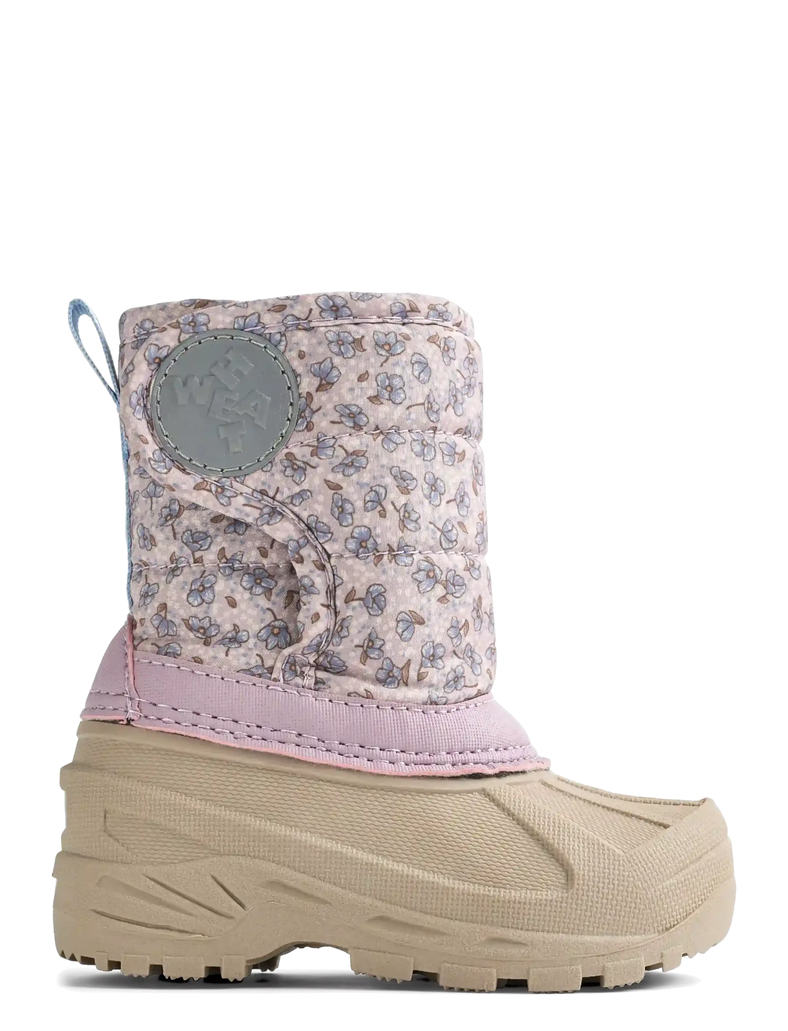 Wheat - Winterboot Winty - winterstiefel - lilac blue flowers - 2
