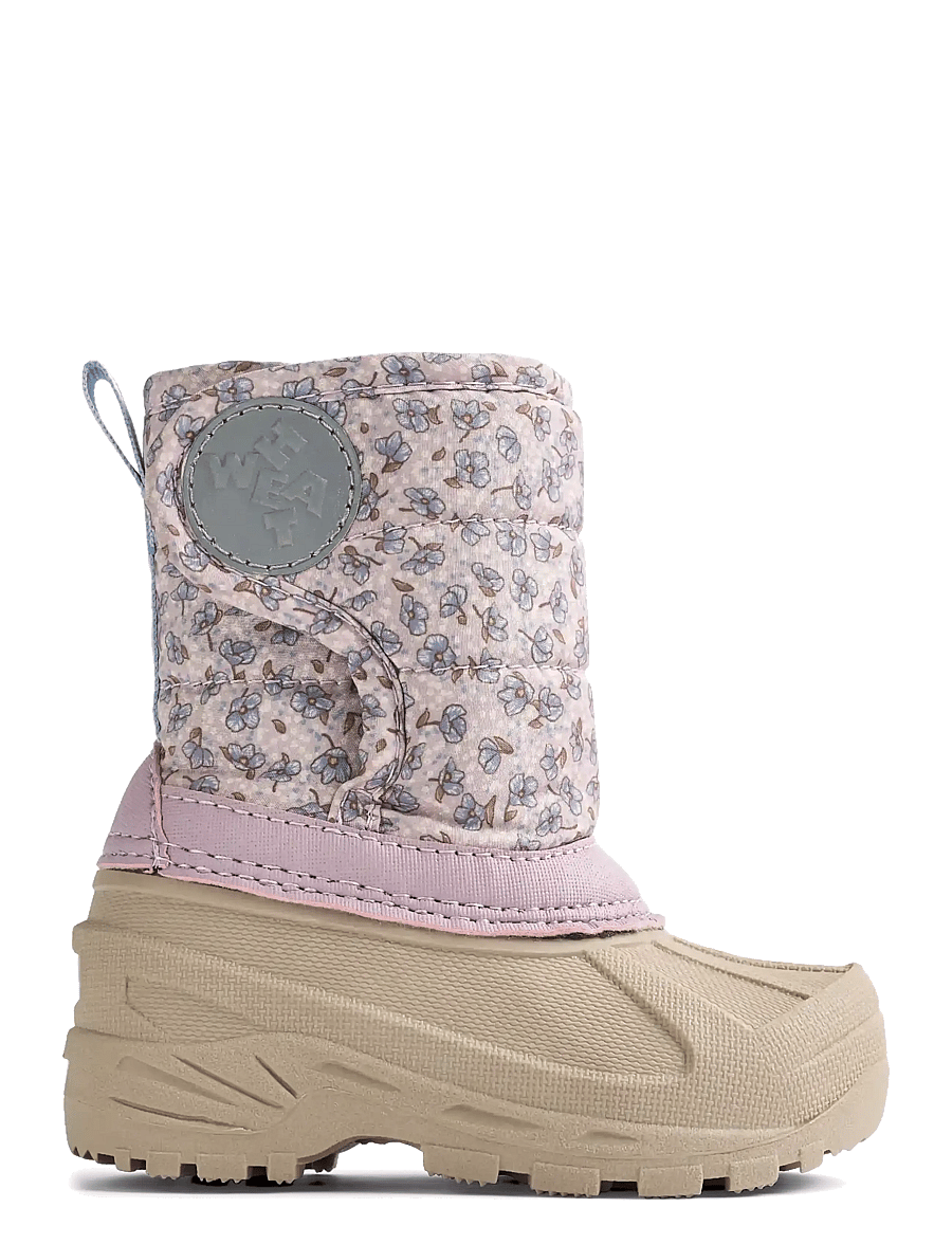 Wheat - Winterboot Winty - winterstiefel - lilac blue flowers - 2