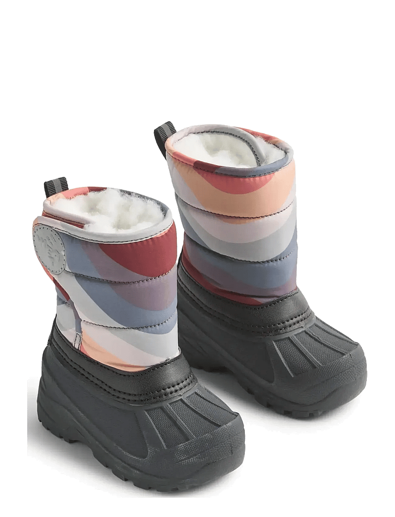 Wheat - Winterboot Winty - vinterstøvler - rainbow waves - 0