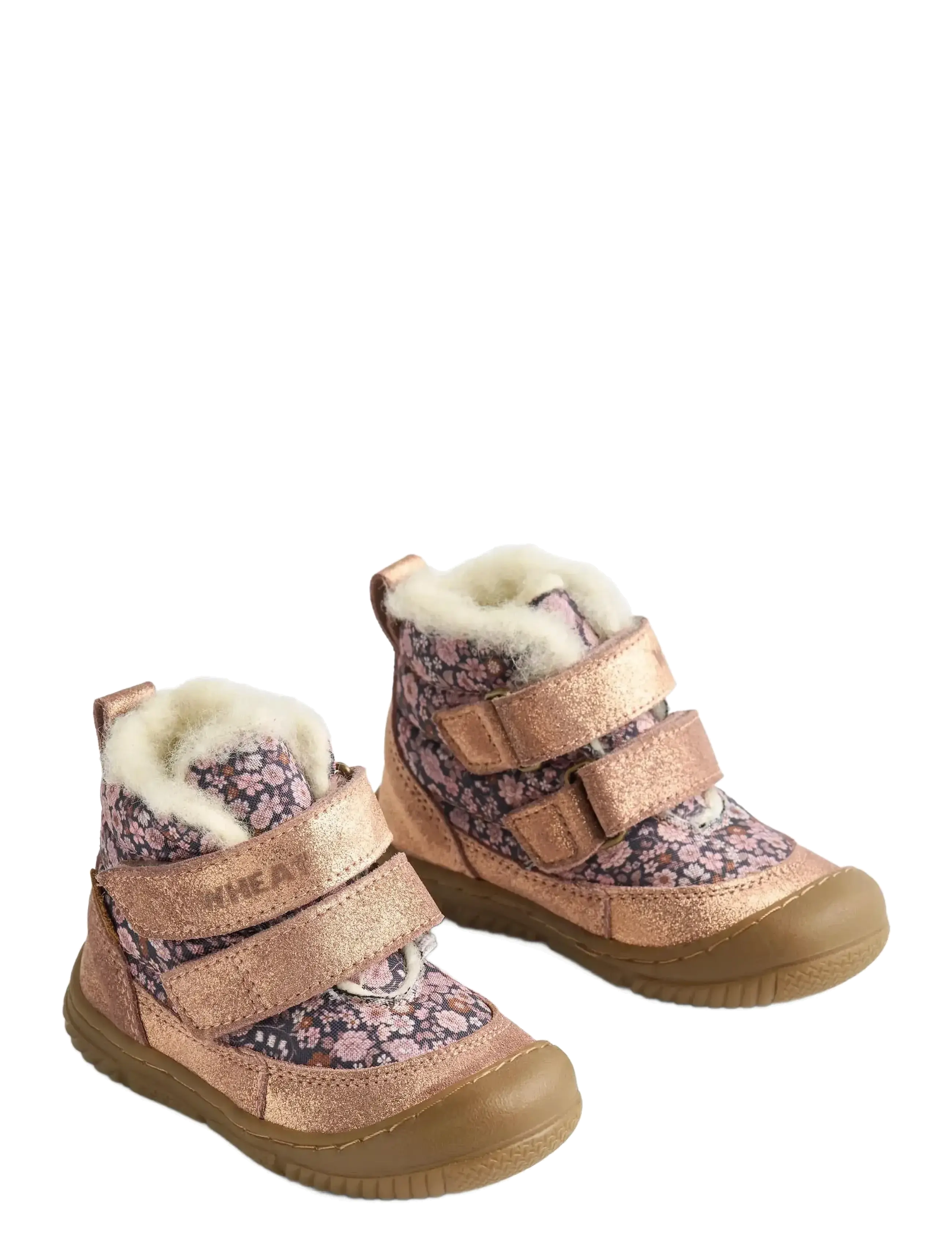 Wheat Winterboot Dowi Tex, Børn, Vinter Velcro Støvler, Beige, Str: 22