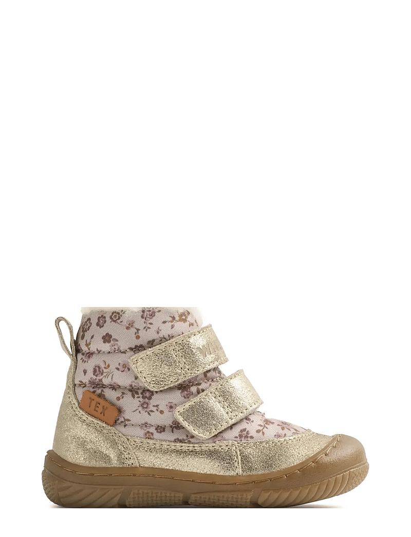 Wheat - Winterboot Dowi Tex - talvesaapad - grey rose flowers - 1