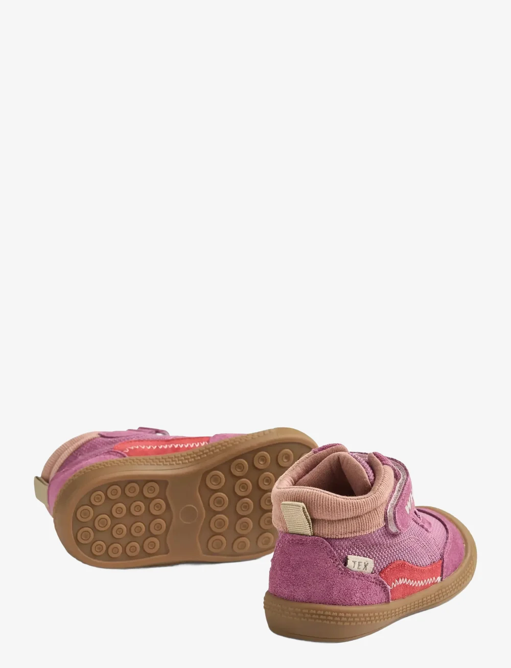 Wheat - Prewalker Tody Tex - lära-gå-skor - dusty lilac - 2