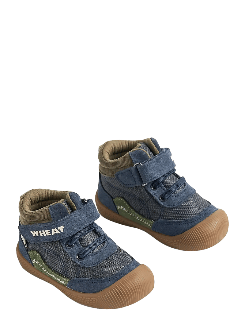 Wheat - Prewalker Tody Tex - lära-gå-skor - navy - 1