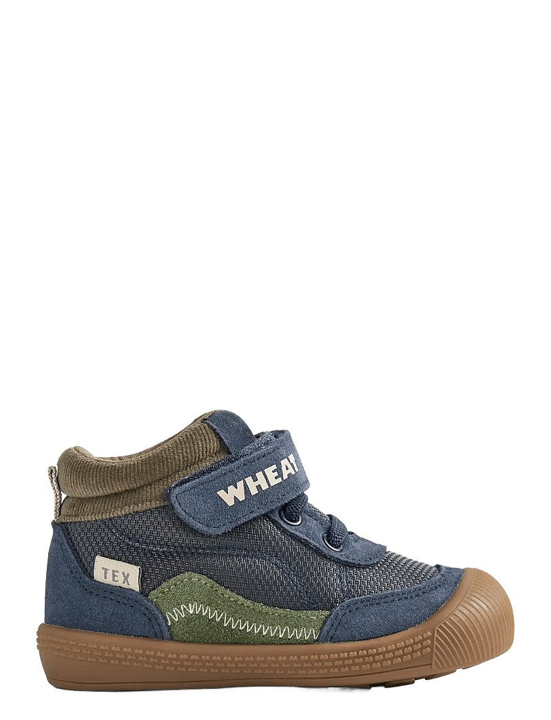Wheat - Prewalker Tody Tex - lära-gå-skor - navy - 2