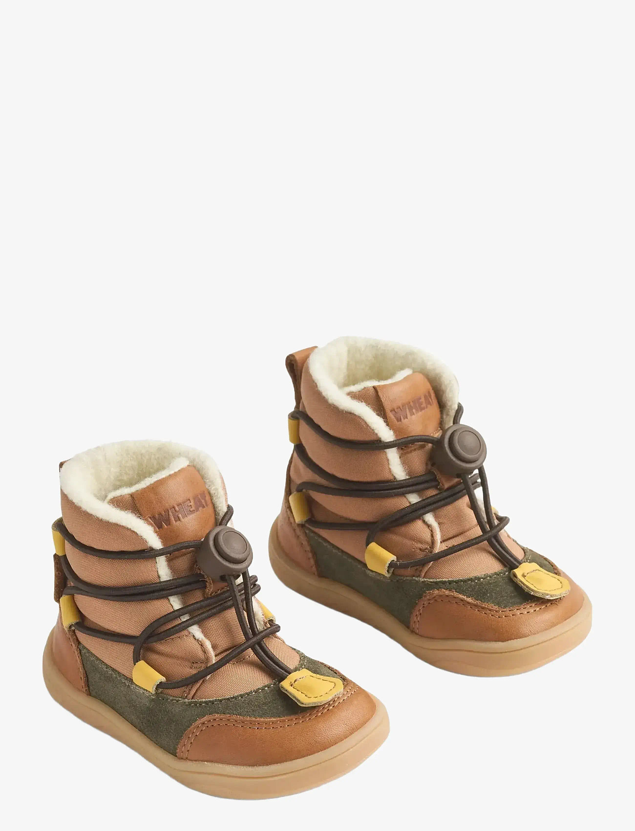 Wheat - Winterboot Milan Tex - barefoot shoes - cognac - 0