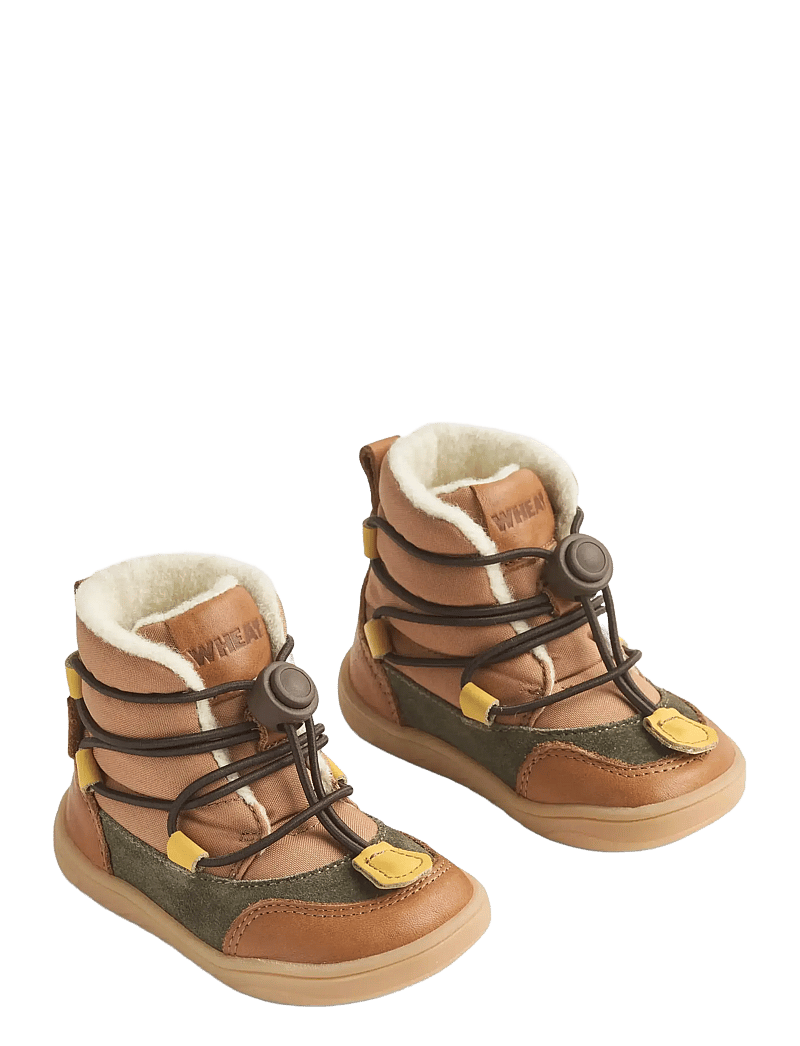 Wheat - Winterboot Milan Tex - barefoot shoes - cognac - 0