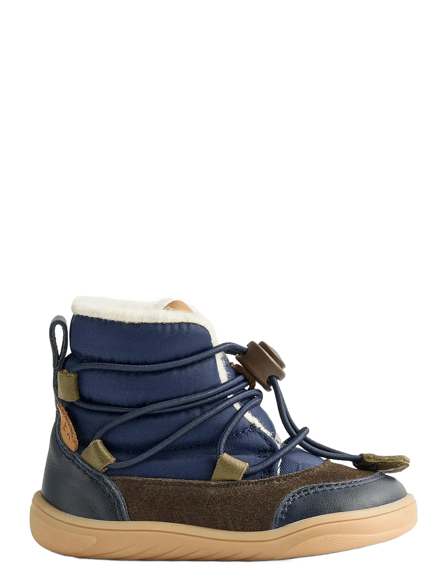 Wheat - Winterboot Milan Tex - barfotaskor - navy - 1