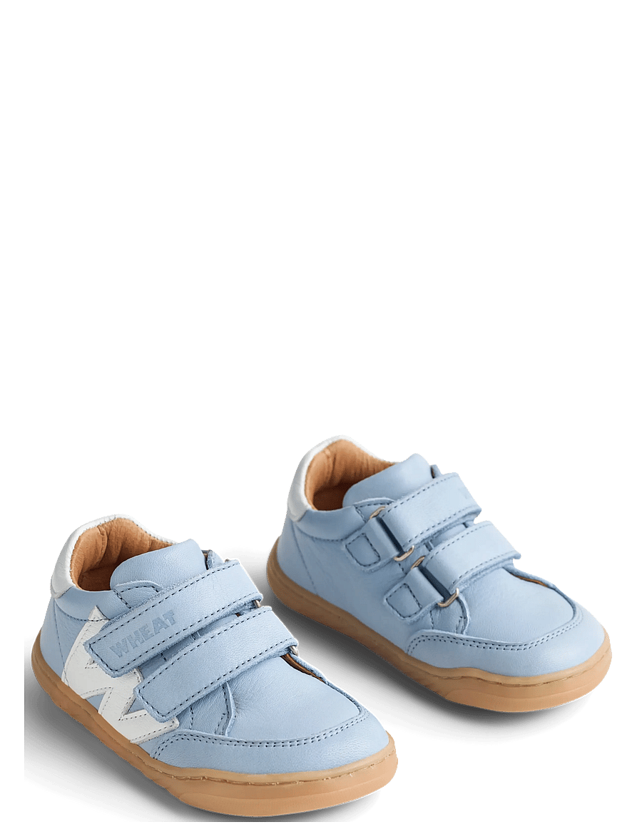 Wheat - Sneaker Barres - låga sneakers - faded denim - 0