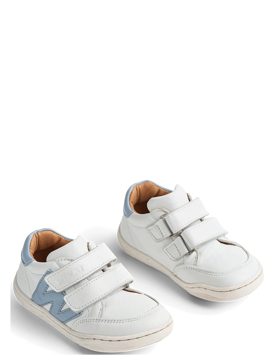 Wheat - Sneaker Barres - niedriger schnitt - white faded denim - 1