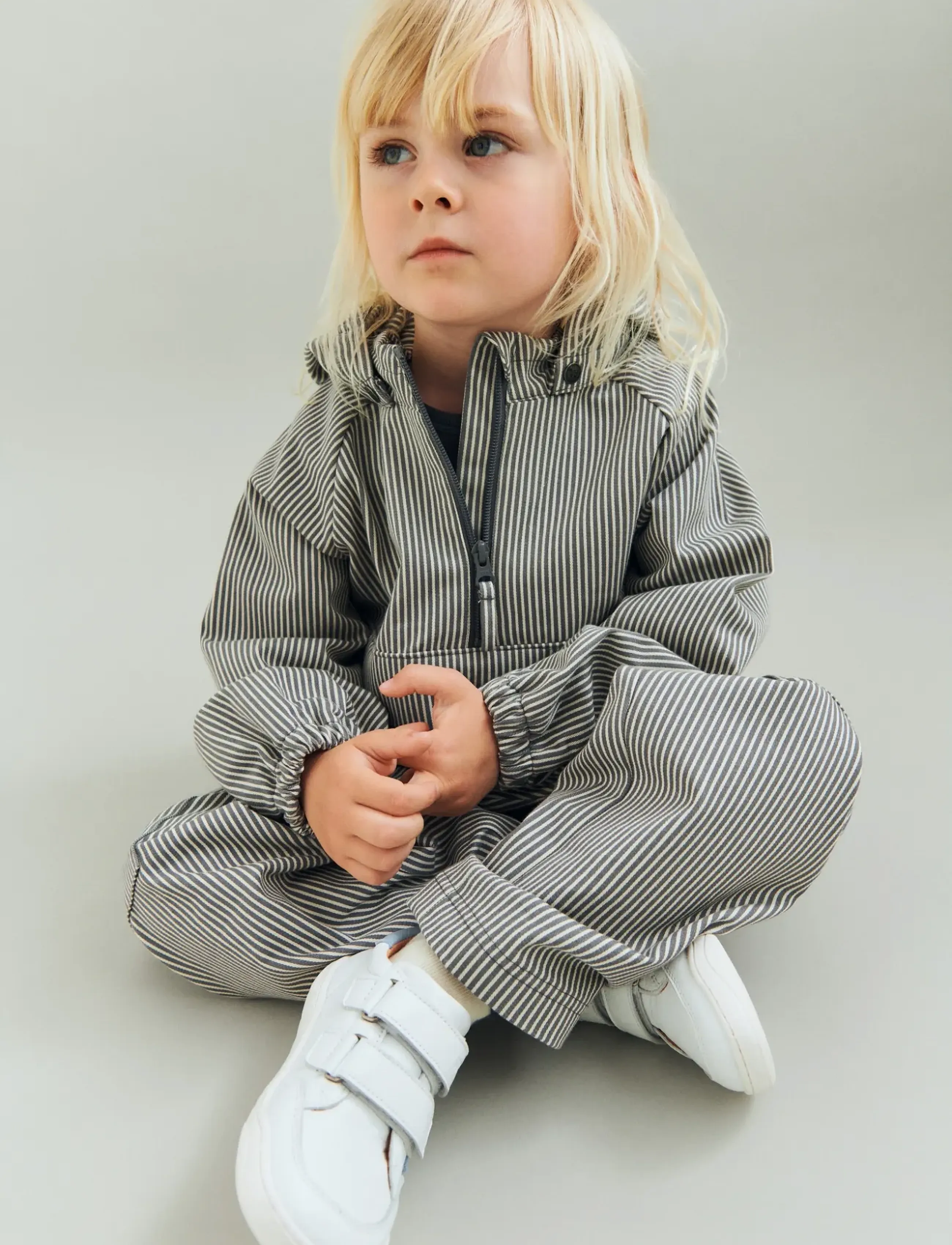 Wheat Sneaker Barres, Børn, Velcro Sneakers, Hvid, Str: 30