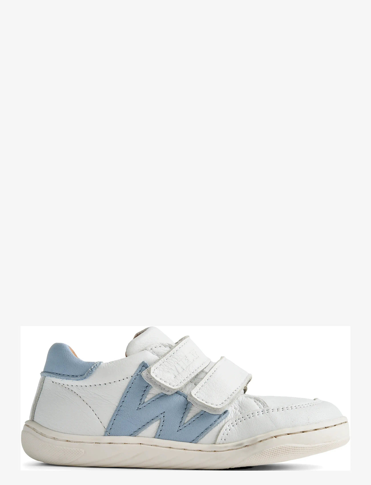 Wheat - Sneaker Barres - lave sneakers - white faded denim - 3