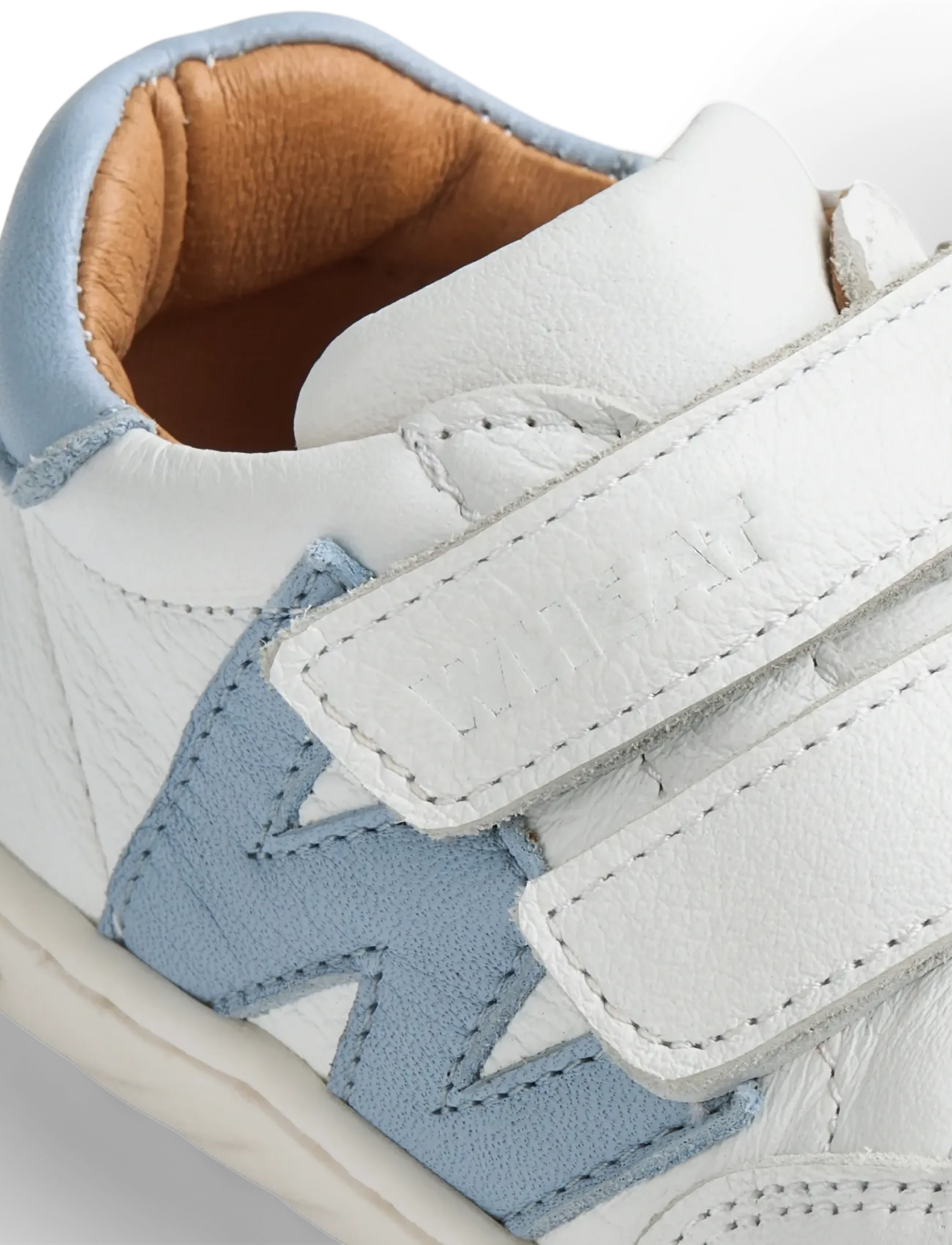 Wheat - Sneaker Barres - niedriger schnitt - white faded denim - 5