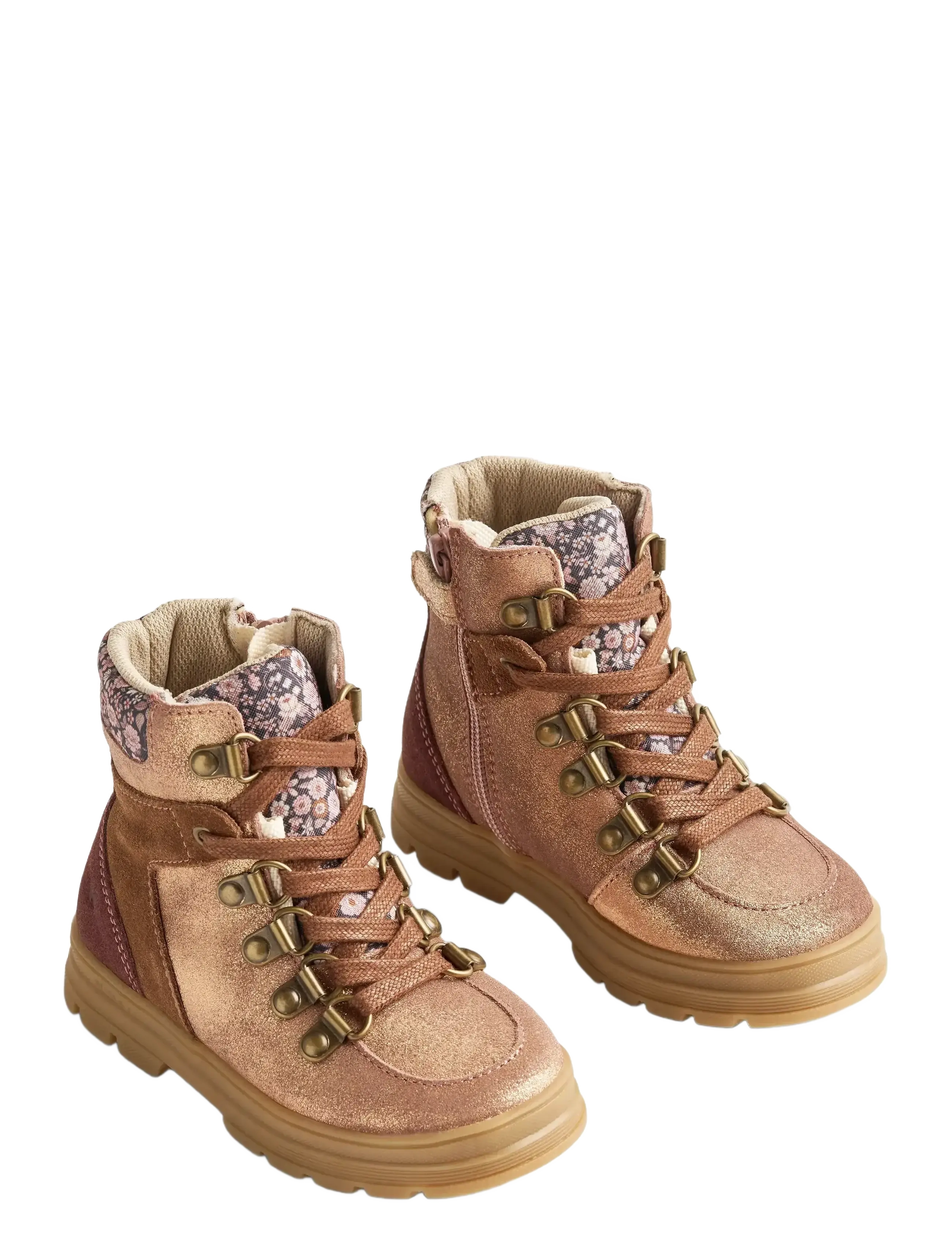 Wheat Bootie Toni Sport Tex, Børn, Børne Snørestøvletter, Pink, Str: 23