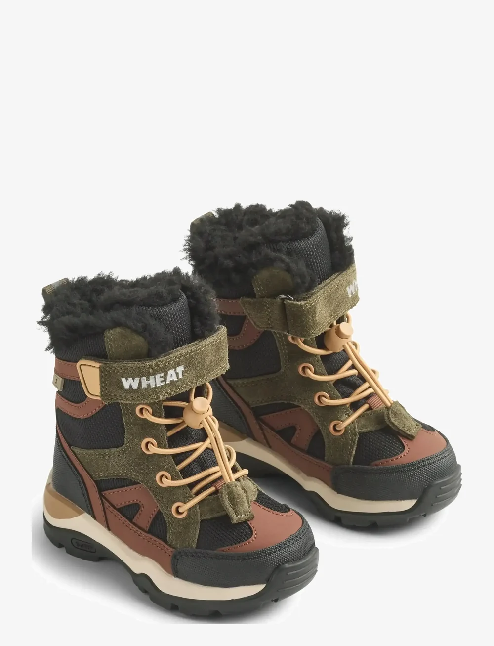 Wheat - Winterboot Dixie Tex - vinterstövlar - black - 0