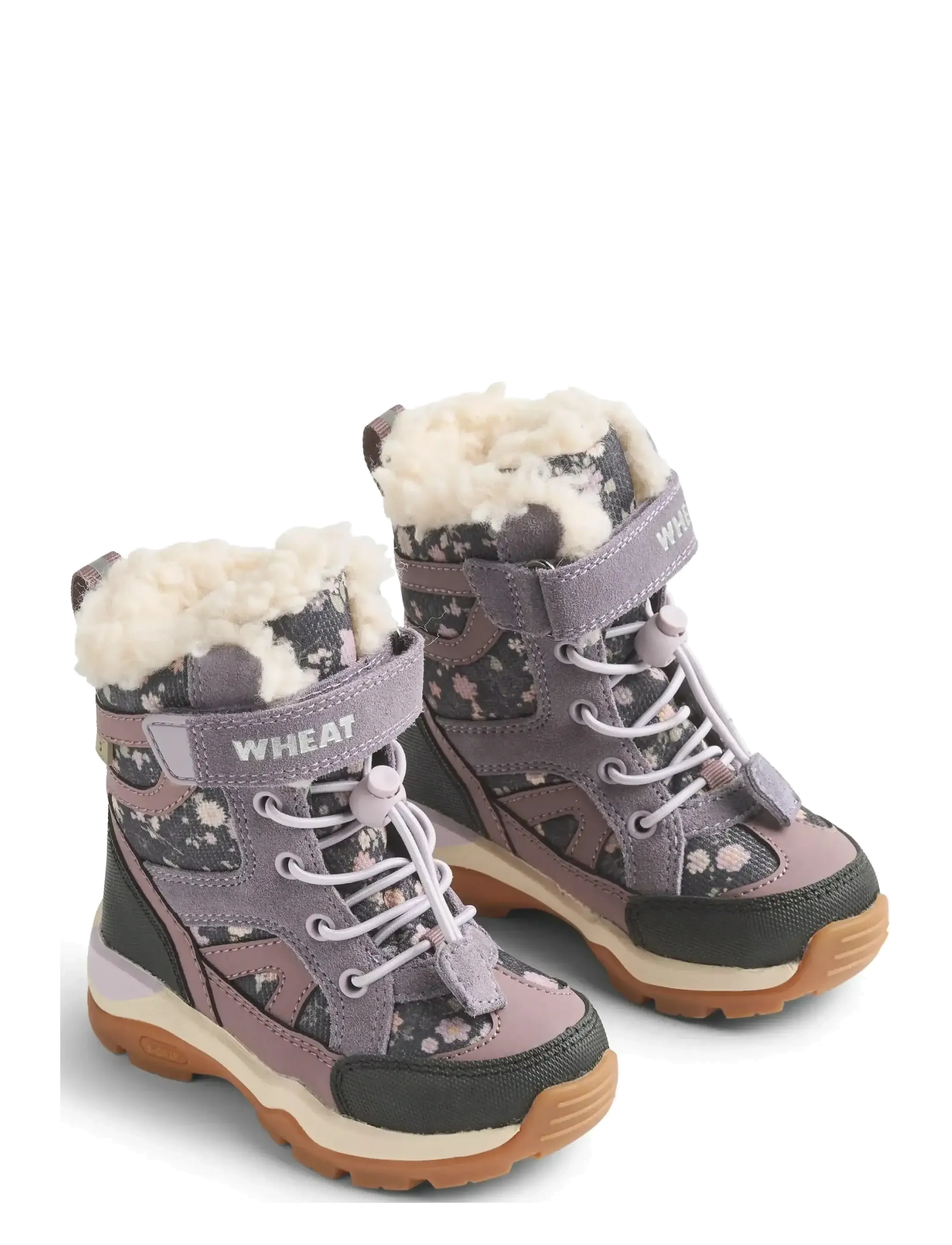 Wheat Winterboot Dixie Tex, 24, Purple, Vinterstøvler > Vinterstøvler M. Snørebånd, Børn