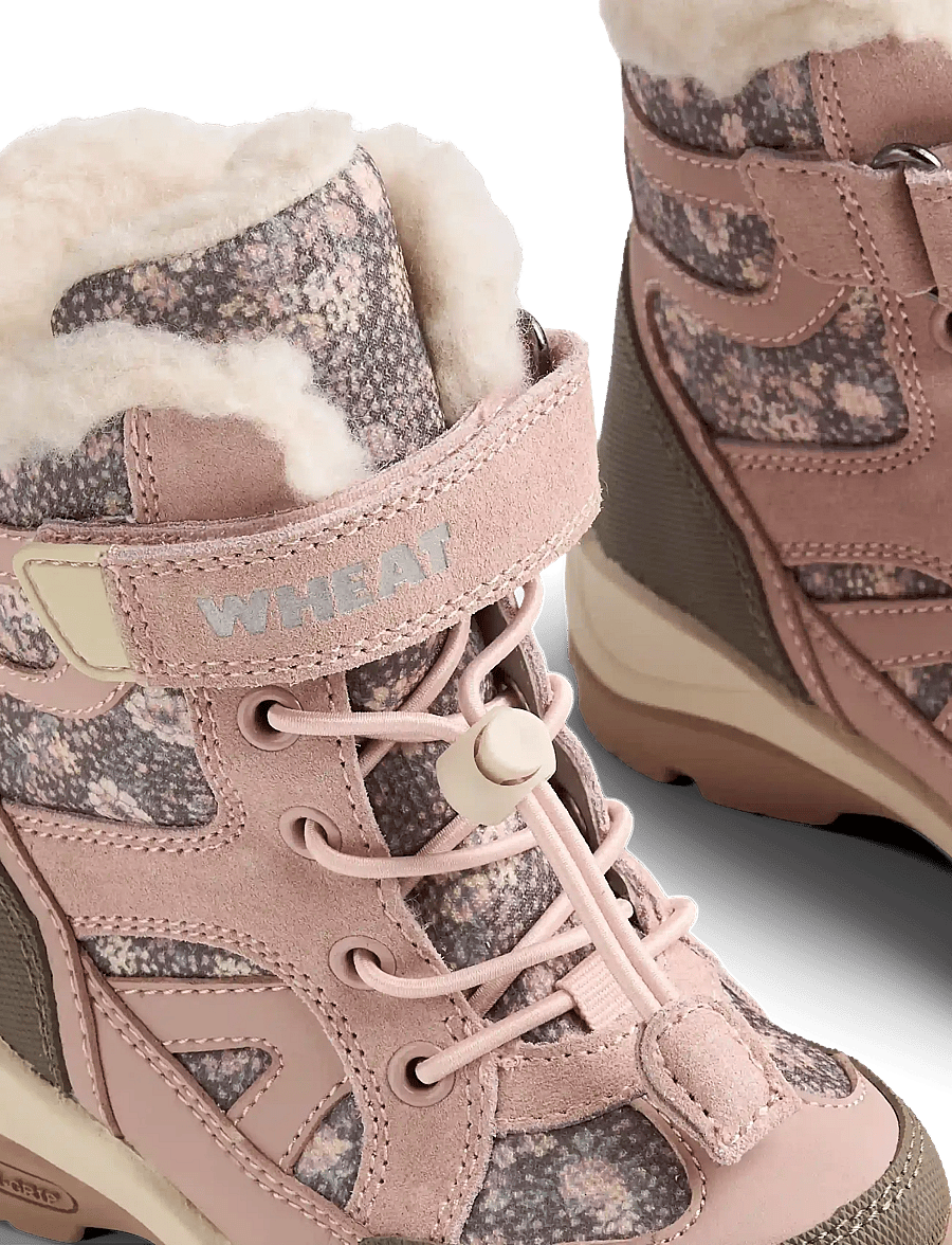 Wheat - Winterboot Dixie Tex - talvesaapad - dry wood snow flowers - 3
