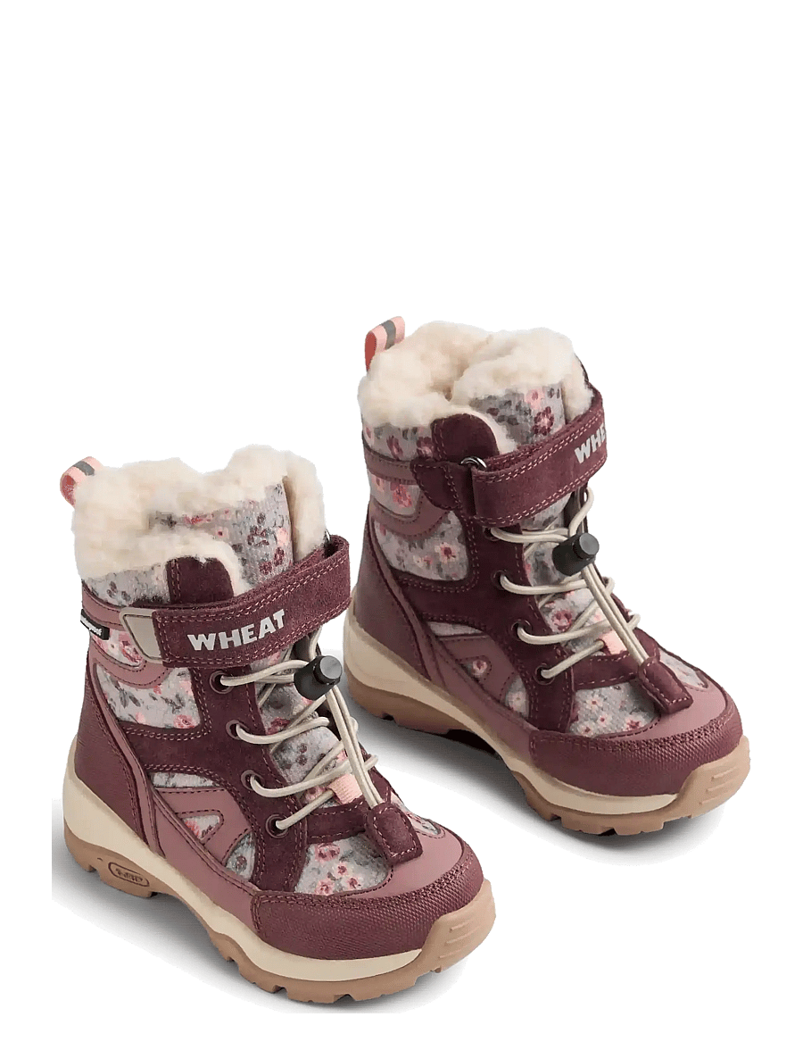 Wheat - Winterboot Dixie Tex - winterstiefel - grey moon flowers - 0