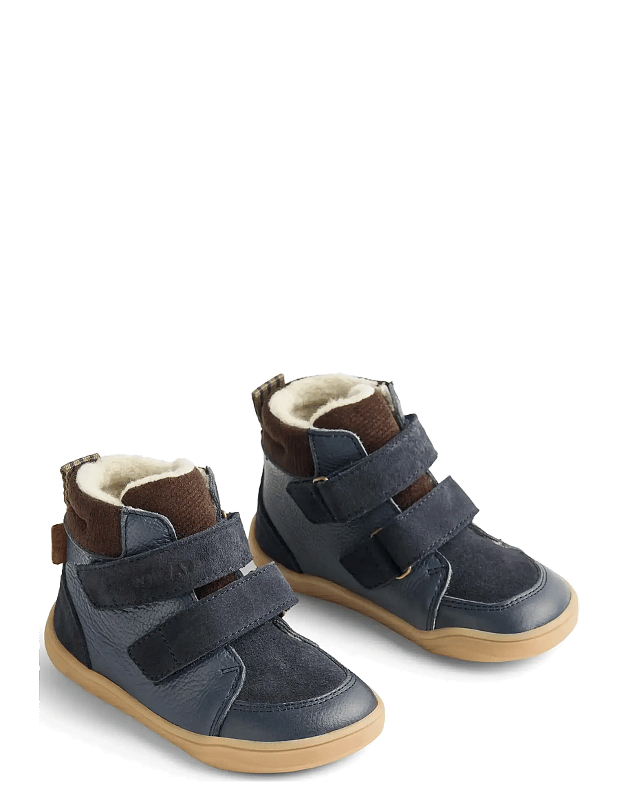 Wheat - Winterboot Texas Tex - „barefoot” avalynė - navy - 0