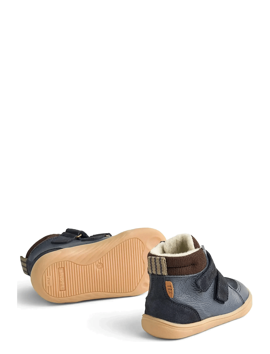 Wheat - Winterboot Texas Tex - „barefoot” avalynė - navy - 2