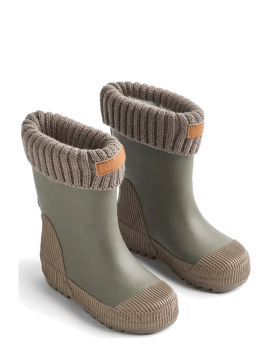 Wheat - Rubber Boot Thermo Wader - gefütterte gummistiefel - dry leaves - 0