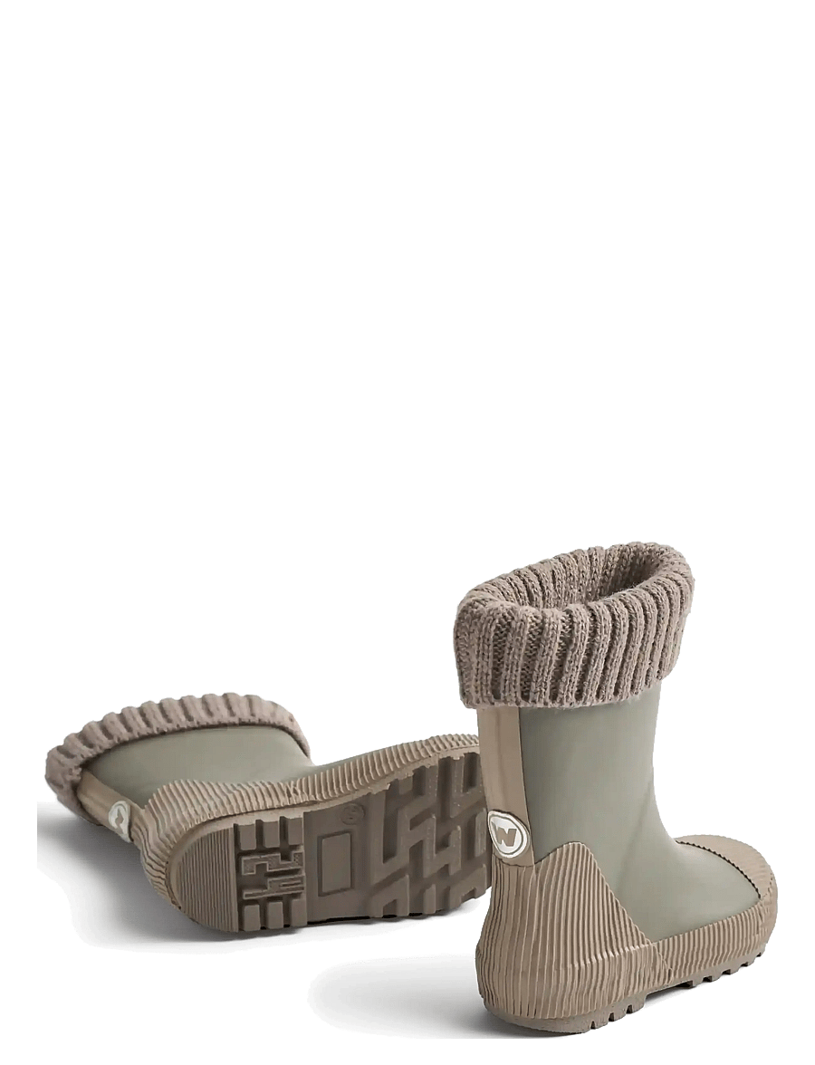 Wheat - Rubber Boot Thermo Wader - gefütterte gummistiefel - dry leaves - 1