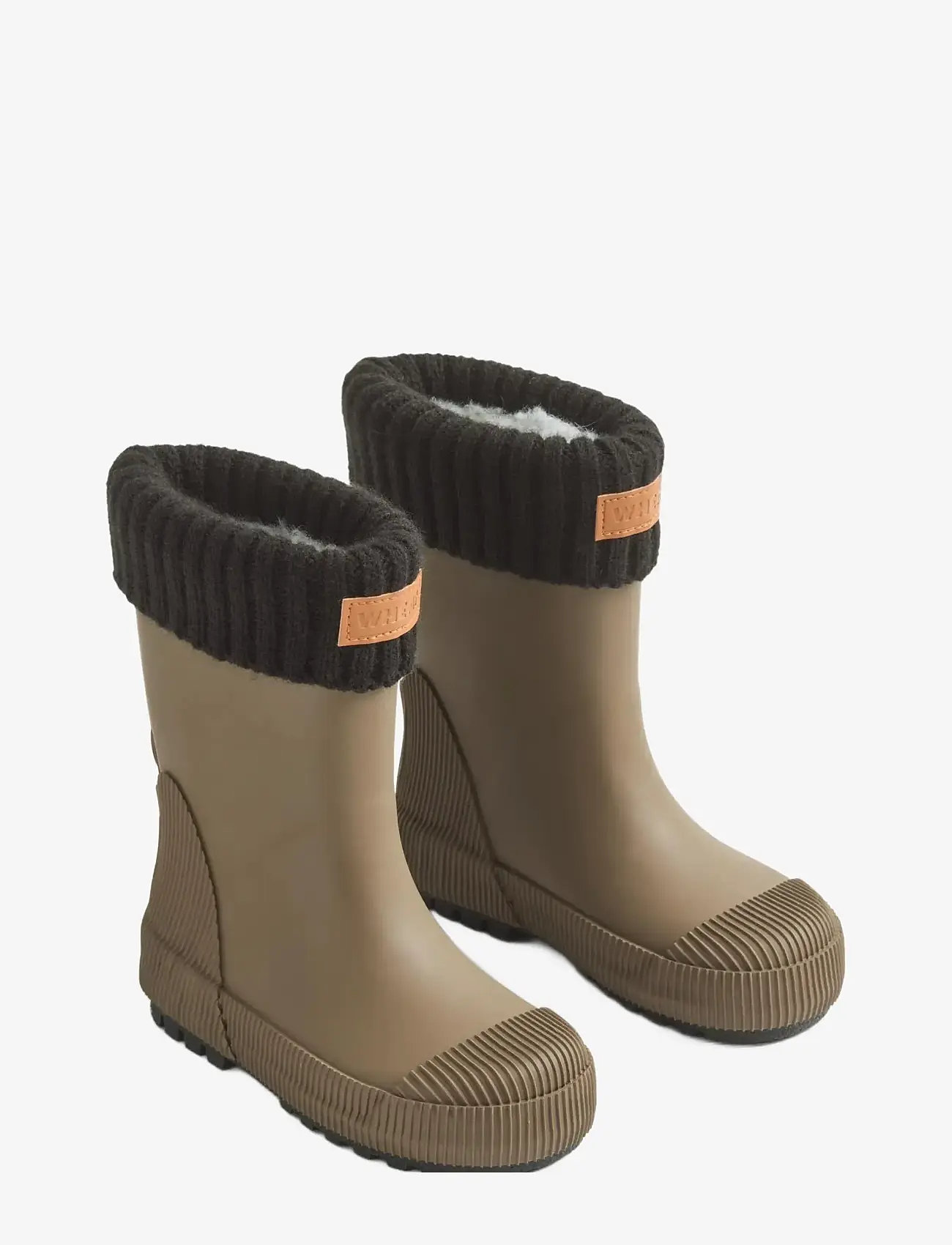 Wheat - Rubber Boot Thermo Wader - rubberlaarzen met voering - dry wood - 1