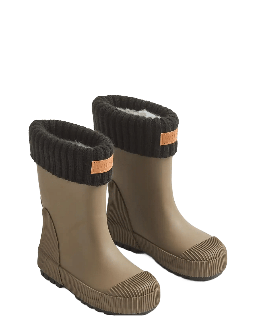 Wheat - Rubber Boot Thermo Wader - gummistøvler med for - dry wood - 1