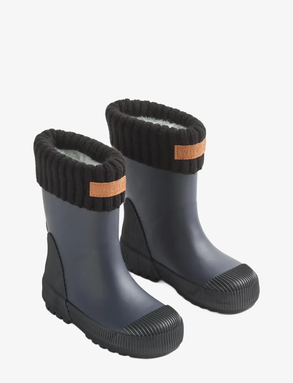 Wheat - Rubber Boot Thermo Wader - fodrade gummistövlar - ink - 0