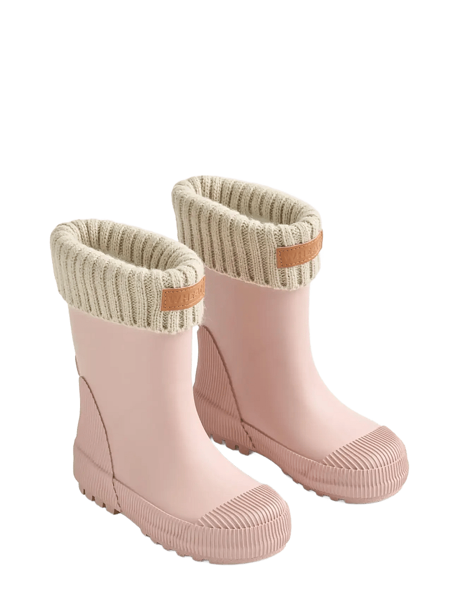 Wheat - Rubber Boot Thermo Wader - gummistøvler med for - rose powder - 0