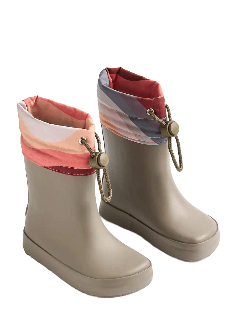 Wheat - Barefoot Rubber Boot Zerro - gummistøvler uden for - grey stone - 1