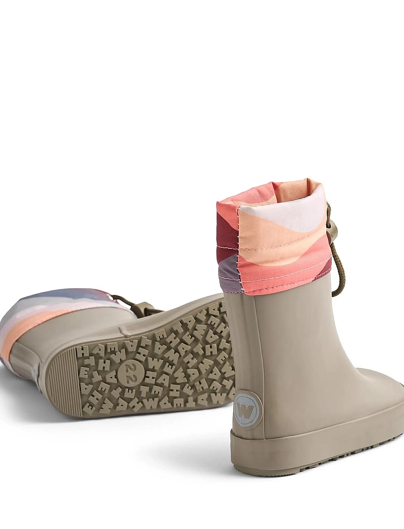 Wheat - Barefoot Rubber Boot Zerro - gummistøvler uden for - grey stone - 0