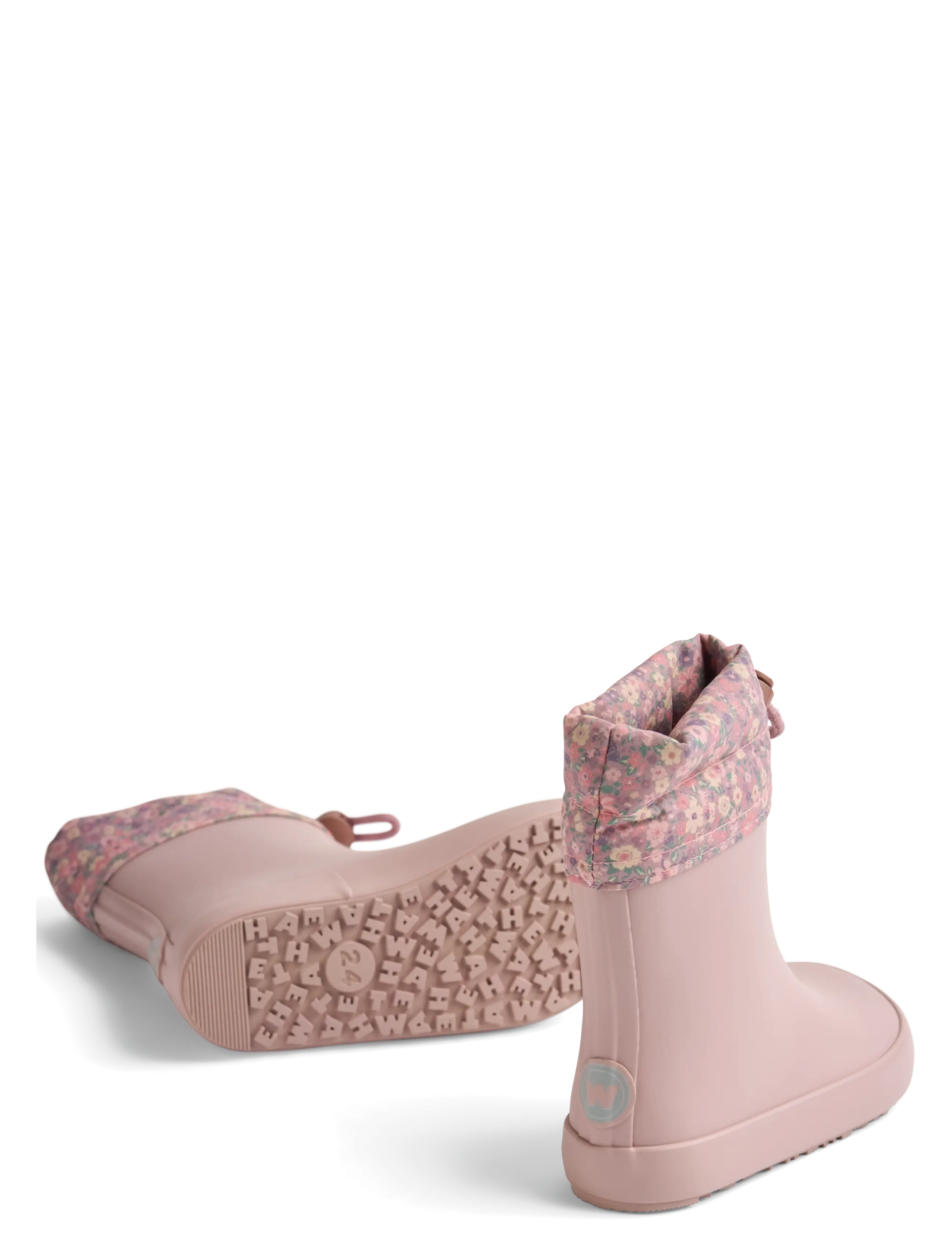 Wheat - Barefoot Rubber Boot Zerro - voodrita kummikud - powder flower meadow - 1