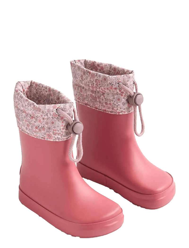 Wheat - Barefoot Rubber Boot Zerro - ofodrade gummistövlar - raspberry - 0