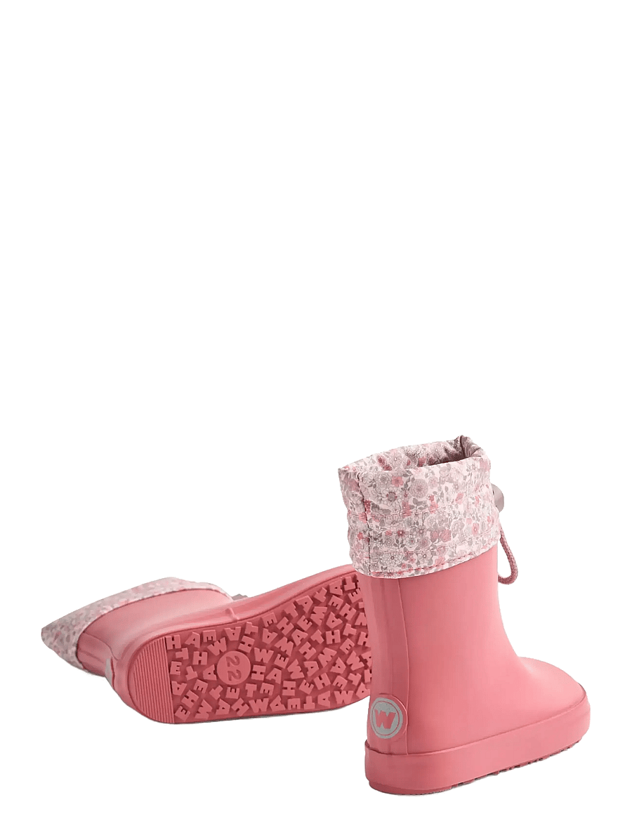 Wheat - Barefoot Rubber Boot Zerro - ungefütterte gummistiefel - raspberry - 2