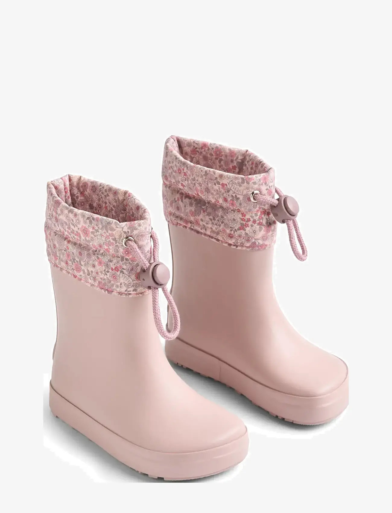 Wheat - Barefoot Rubber Boot Zerro - gummistøvler uden for - rose powder - 0