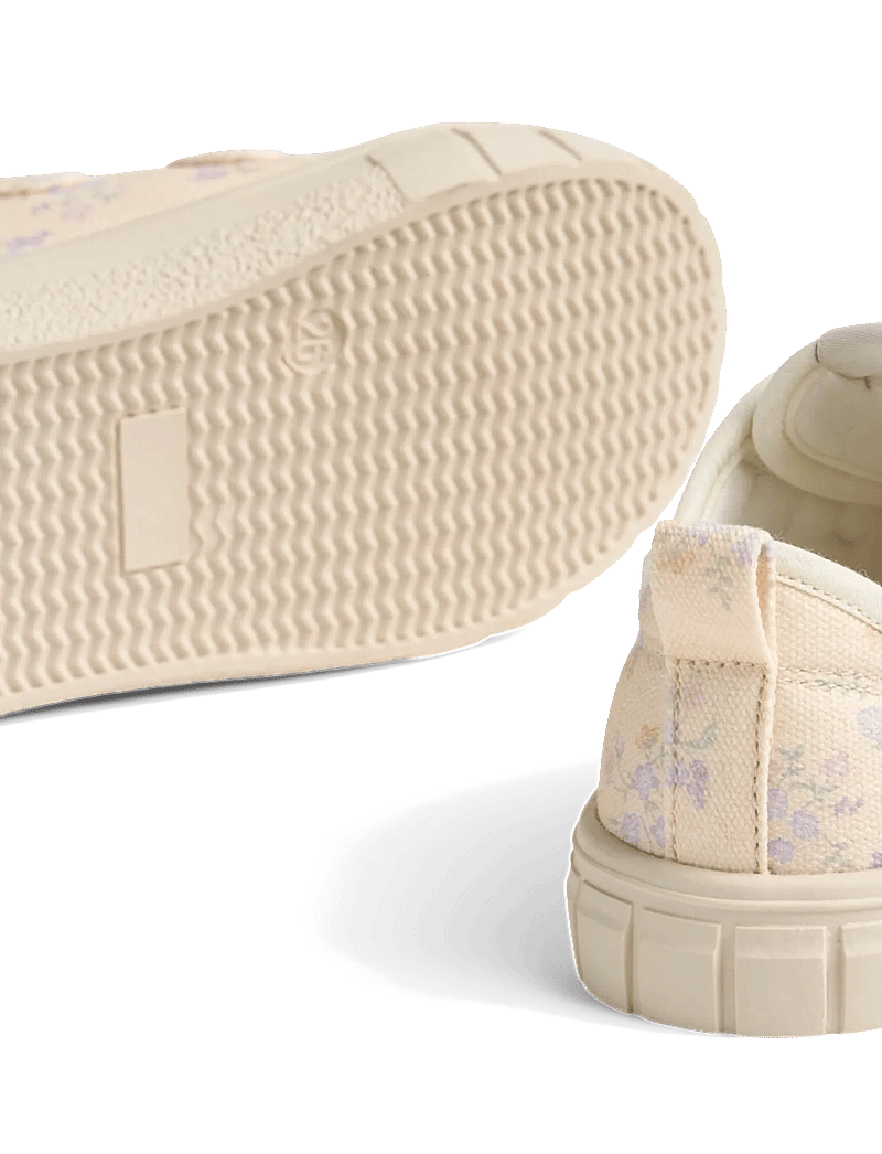 Wheat - Sneaker Bobbie - canva sneakers - barely apricot flowers - 2