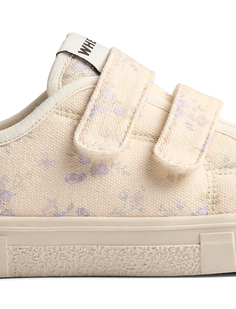 Wheat - Sneaker Bobbie - canva sneakers - barely apricot flowers - 3