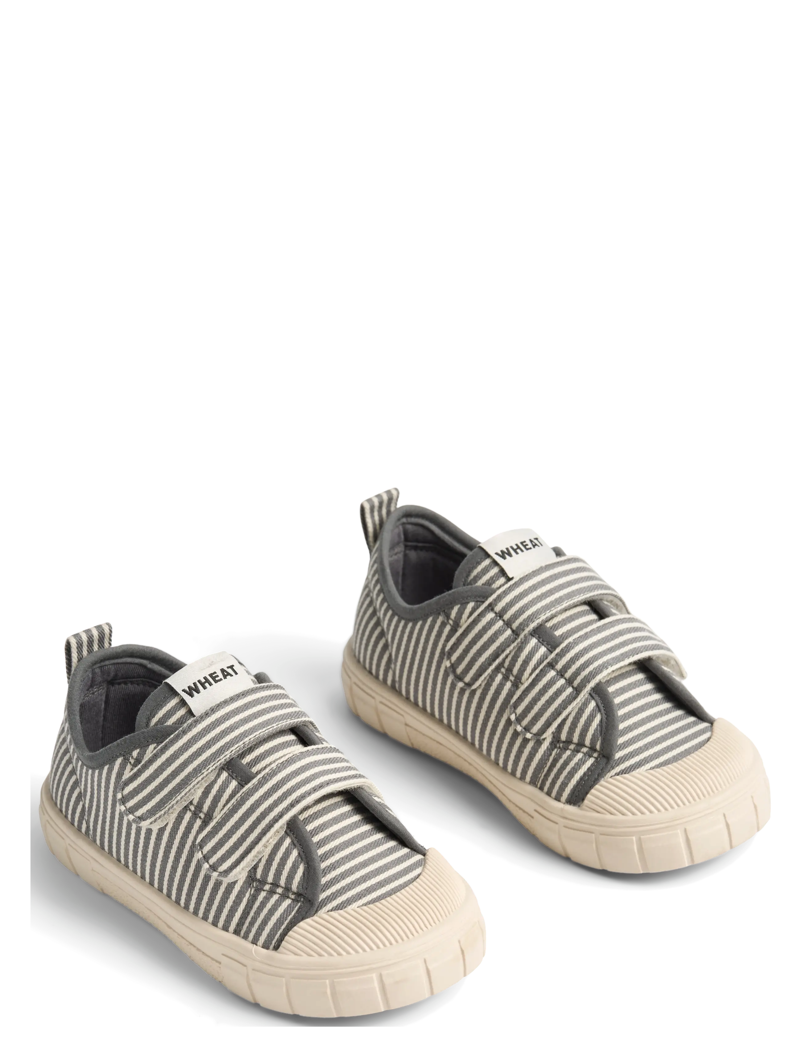 Wheat Sneaker Bobbie - Sneakers - FLINT STRIPE / grey