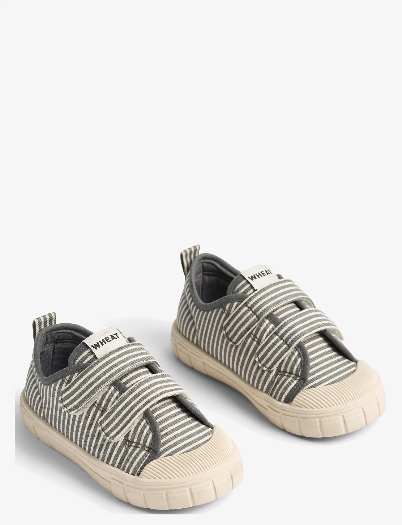 Wheat - Sneaker Bobbie - canva sneakers - flint stripe - 1