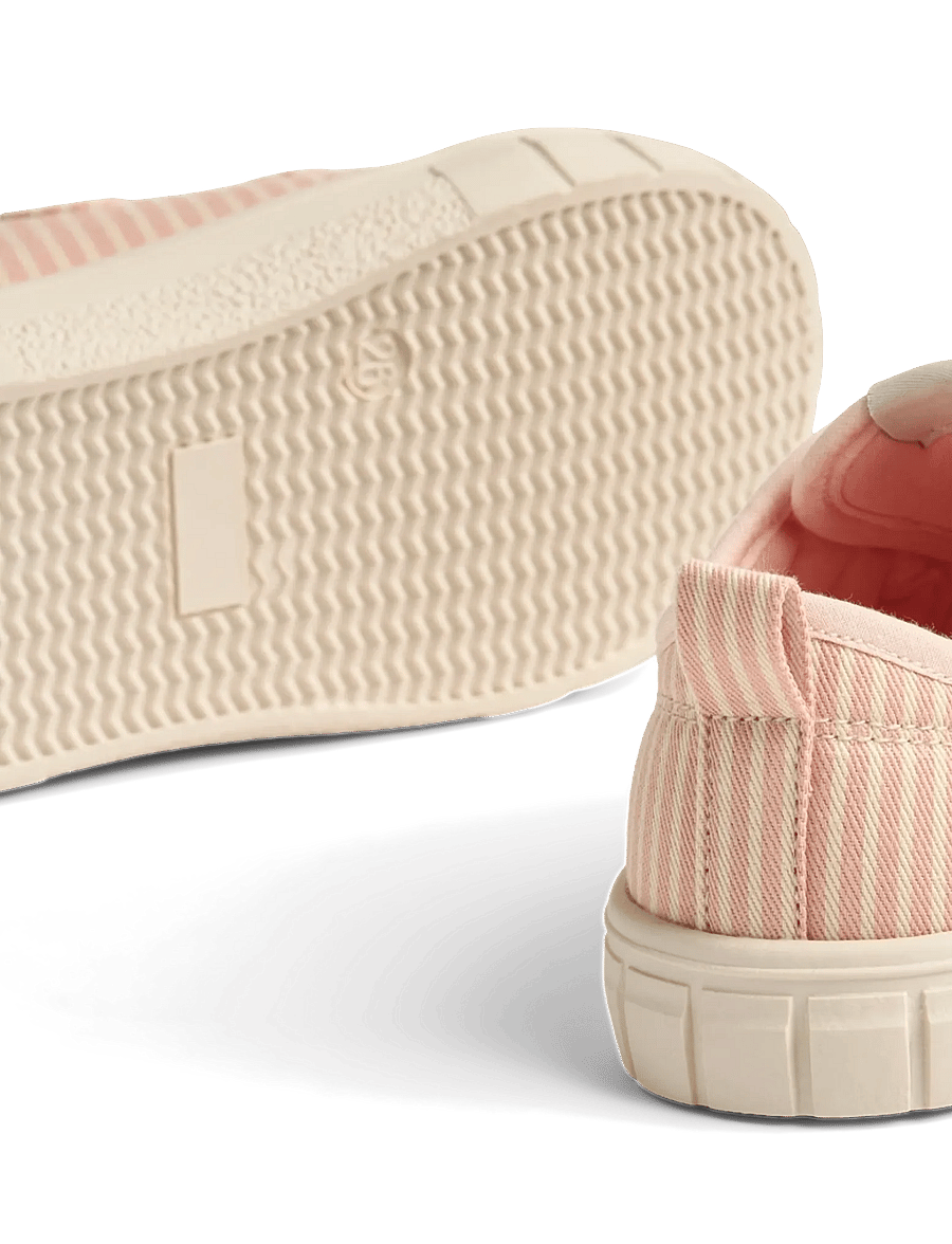 Wheat - Sneaker Bobbie - canva botased - rose stripe - 4