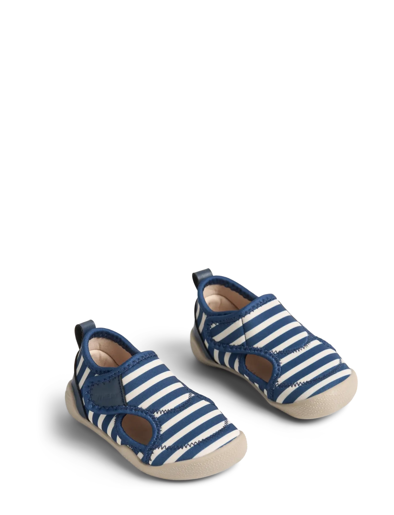 Wheat - Beach Shoe Swirl - vandsko - indigo stripe - 0