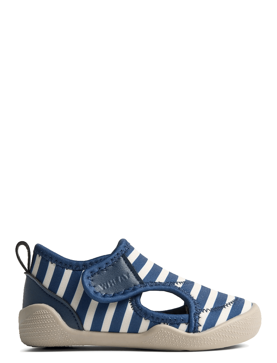 Wheat - Beach Shoe Swirl - ujumisjalatsid - indigo stripe - 1