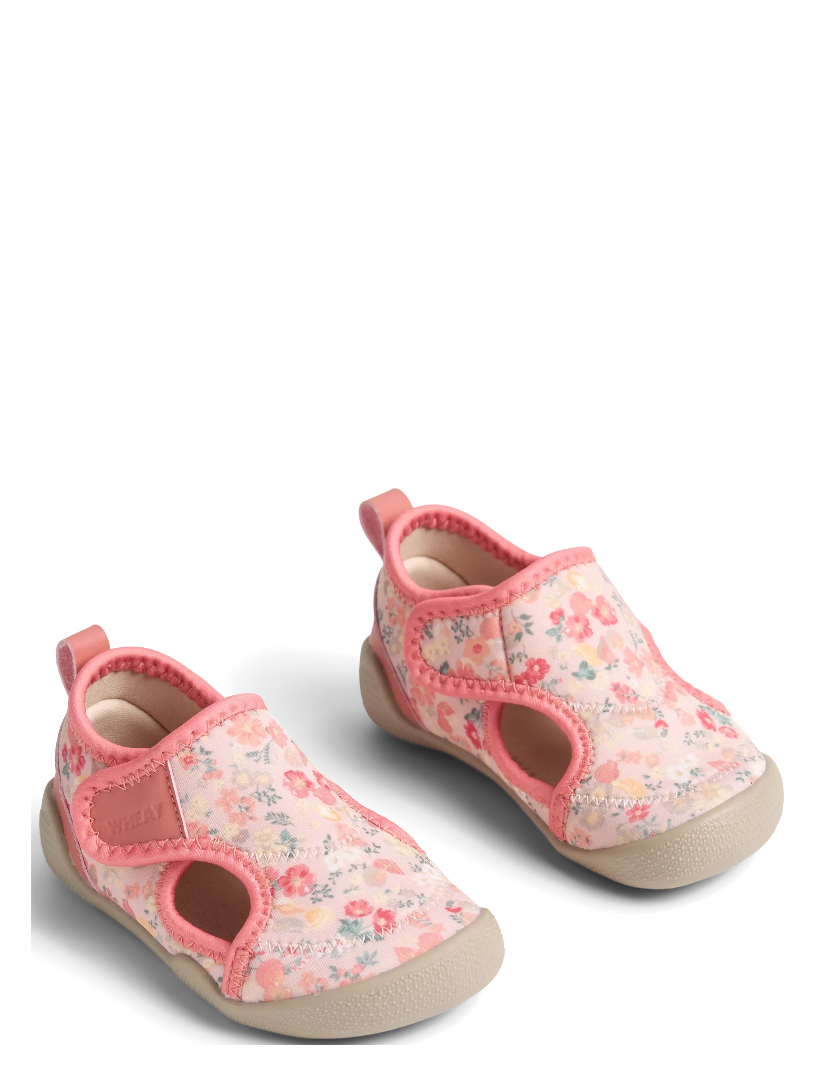 Wheat Beach Shoe Swirl - Flip-Flops & Badeschuhe - IVORY FLOWER MEADOW / pink/rose