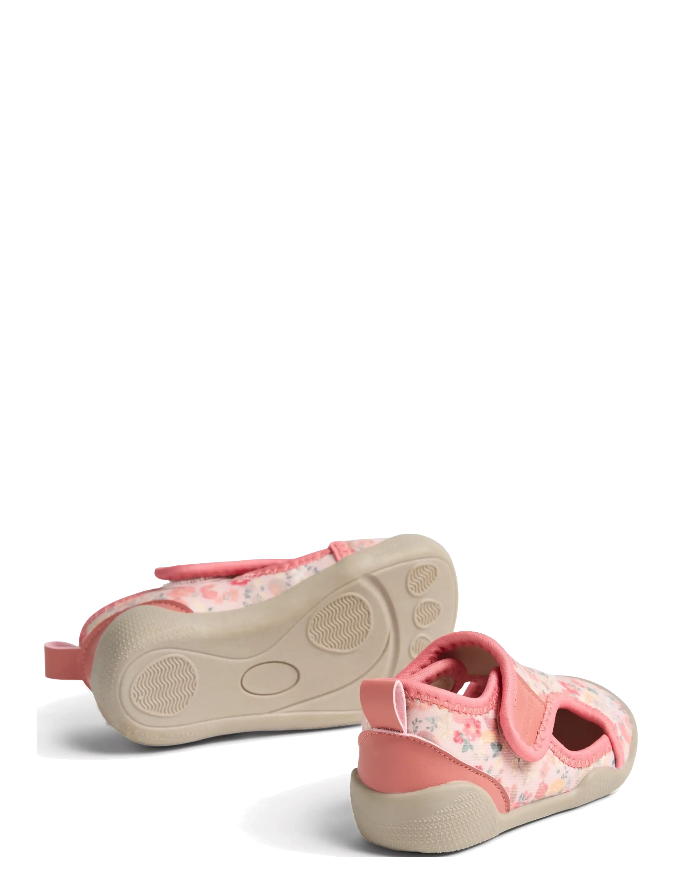 Wheat - Beach Shoe Swirl - wasserschuhe - ivory flower meadow - 1