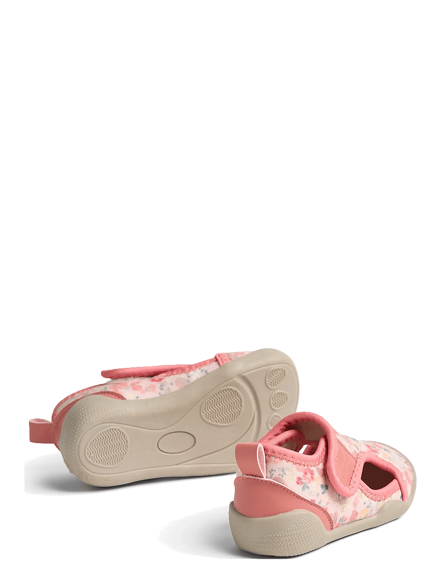 Wheat - Beach Shoe Swirl - wasserschuhe - ivory flower meadow - 1